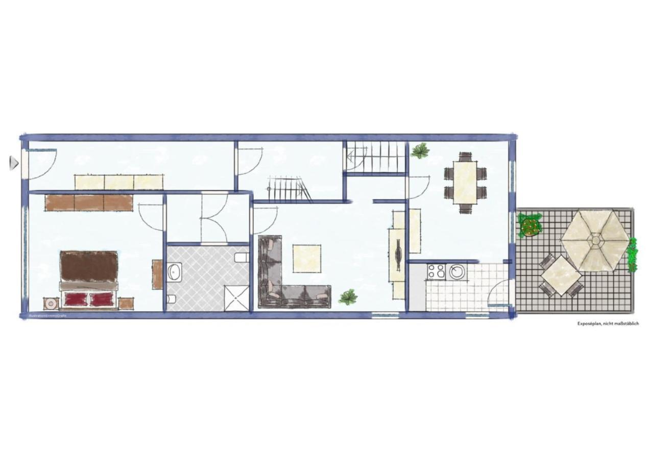 Ms-Apartments I Ferienhaus Sielterrasse Ditzum Luaran gambar